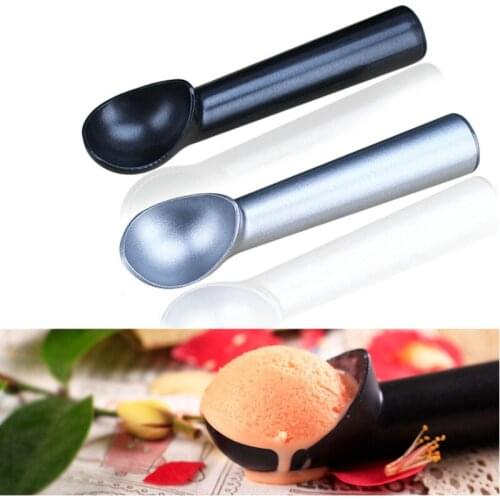 Non Stick Anti-feeze Aluminum Metal 7" Practical Portable Ice Cream Baller Scoop Dipper Home Kitchen Gadgets Accessories