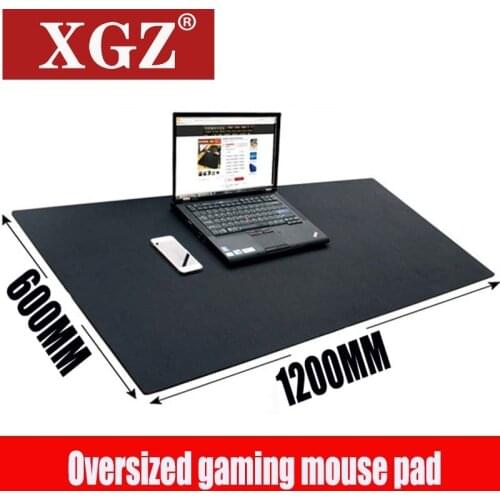 XGZ brand 1200*600*3MM large size black gaming mouse pad PC digital mechanical keyboard laptop pad USB trackball speed mat CSGO