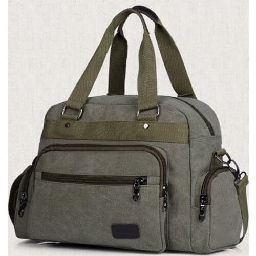 2021 Brand Men Crossbody Bags Male Canvas Shoulder Bags Boy Messenger Bags Man Handbags for Travel Casual Large Satchel Grey
