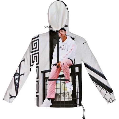 The Shluv House Tracksuit Hoodie Sweatshirt Men/women Harajuku Long Sleeve Streetwear Social Star Clothing Windbreaker Full