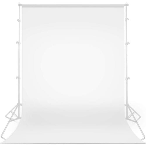 BEIYANG 3X4M/3X5M Photography Backdrop Background White Green Screen Chromakey Muslin Backdrops For Photo Studio,Zoom, YouTube