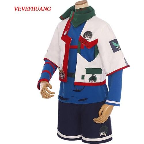VEVEFHUANG My Hero Academia Little Hero OCHACO URARAKA Himiko Toga Midoriya Izuku Todoroki Shouto Cosplay Costume Deplore Clothe