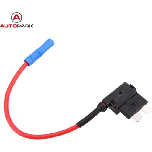 Mini Auto Fuse Adapter tap Dual Circuit Adapter Holder For Car Truck ATO ATC 12v