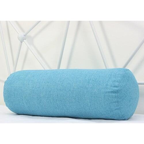 Beach Sun Lounger Pillow Office Cylinder Waist Backrest Cushion for Sofa Chair Couch Bench Bed Pil lows
