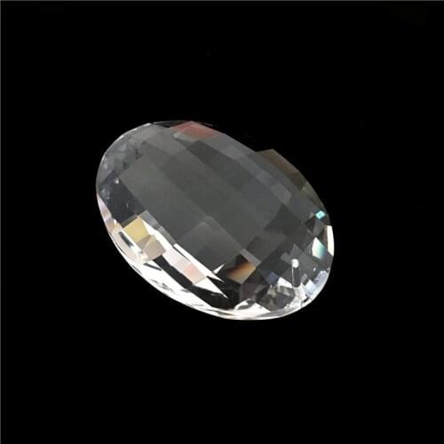 38mm/50mm Egg K9 Glass Crystal Prisms Pendants Chandeliers Parts Pendants Lustres Clear Lamp Lighting Hang Drops