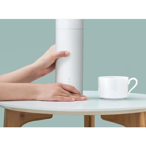 Xiaomi Portable Travel Water Kettle Electric Heating Bottle CUP 400ml 220V For Tea Coffee Smart Temperature Control Thermal Mug