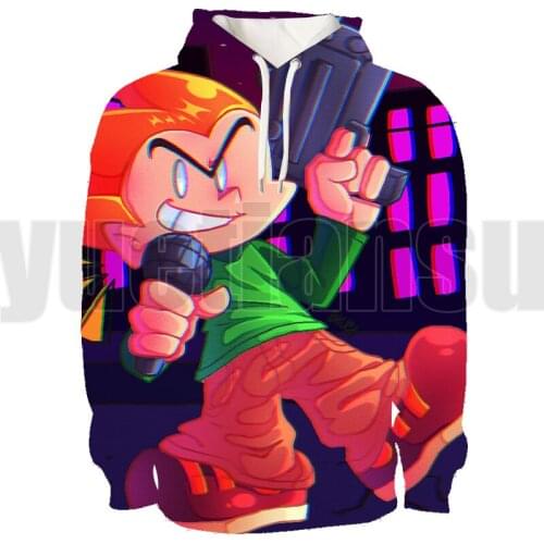 Friday Night Funkin 3D Hoodie Winter Suit Casual Pullover Sportswear Clothes Teens Hip Hop Punk Boy/girl/Kids Tops Streetwear