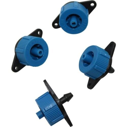 Adjustable Steady Flow Sprinklers Pressure Detachable Compensating Drippers 4/7mm Interfaces Garden Drip Irrigation Fittings