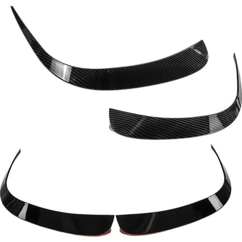 Car Front Bumper Splitter Spoilers Canard Air Knife Surround Trim for Mercedes-Benz GLE 2020 AMG