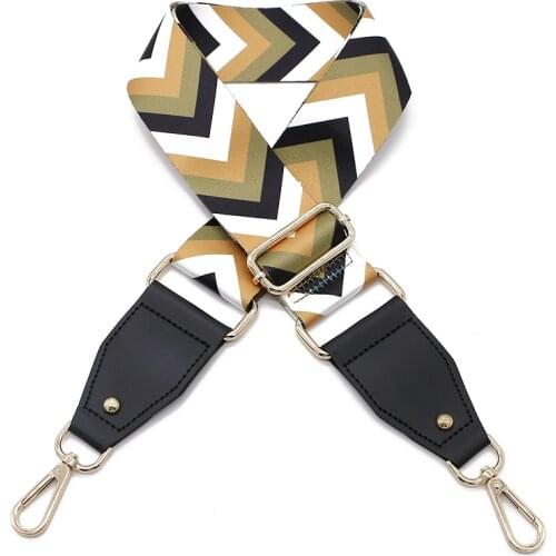 Bag Strap Handbag Belt 5cm Wide Shoulder Bag Strap Replacement Bag Handles Accessories Adjustable Belt For Bag 130cm KZ151347