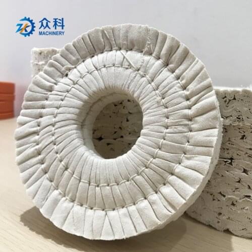 Wood polishing sanding wheel buffing cloth round wheel For edge banding machine