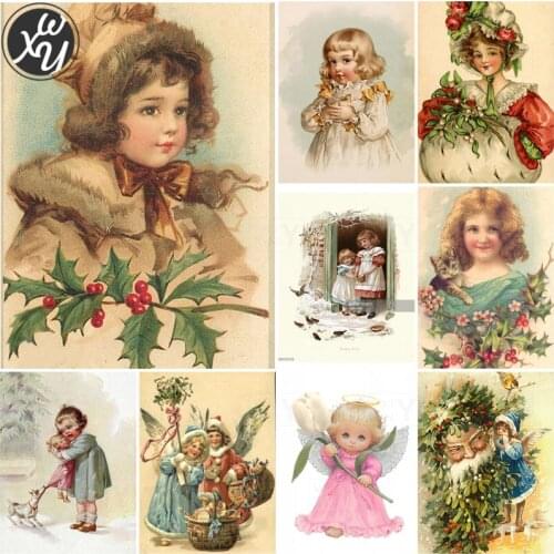 WEIWEI Russian Kids 5D Diy Diamond Painting Embroidery Full Square/round Diamond Mosaic Rhinestones Pictures Home Gifts 2021 New