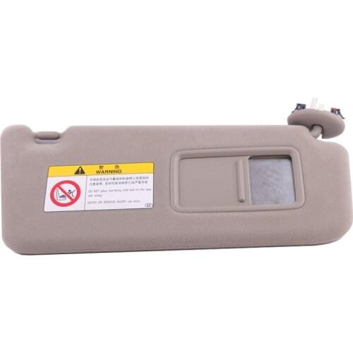 Sun visor front block board vanity mirror for Toyota camry XV40 06-11