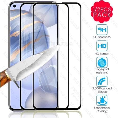 2-1Pcs full cover screen protector tempered glass for Huawei honor 30 honor30 bnh-an10 6.53'' protective toughened cover film 9h
