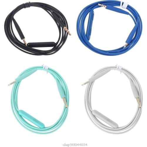 4Colors Mic Cable Headphone -Audio Cord For -Bose Soundtrue On Ear With Wheat For QC35 QC25 OE2 N18 20 Dropship