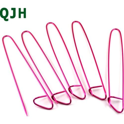 5 pieces 4size Aluminum Knitting Crochet Locking Stitch holders Needle Clip Markers Holder Sewing Accessories Weaving tools