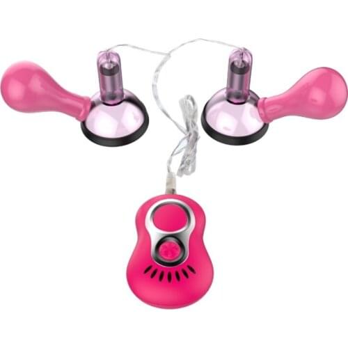 7-speed Vibration Vibrator Breast Pump Nipple Stimulator Vacuum Suction Cup Adult Female Sex Toy for Woman