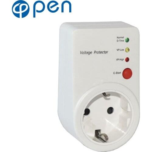 Automatic Voltage Switcher 16A Power Surge Protector Protector EU Socket Voltage Protector 220V