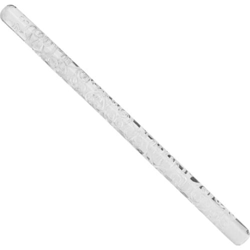 HILIFE Acrylic Cooking Tools Sugar Craft Pastry Roller Fondant Cake Rolling Pin Baking Decorating Tools Embossing Rolling Pin