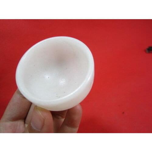 Chinese characteristics of jadeite jade carving small bowl, tea sets