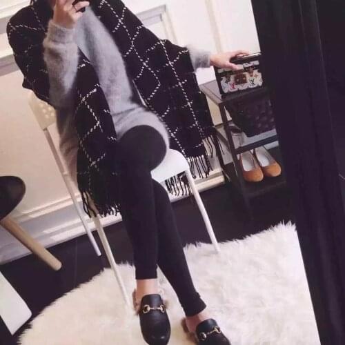 2020 New Women Autumn Winter Scarf Cashmere Plaid Warm Scarves Wide Long Ladies Scarf Soft Scarf Pashmina