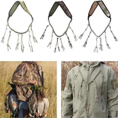 Hunting Duck Strap Game Carrier Drake Goose Decoy ing Loops Lanyard Bag Heavy Duty Bird Loop Strap Slings