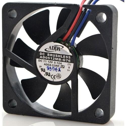 Original FOR addaad0512mb-g76g7012v0.12a5cm5010 cooling fan