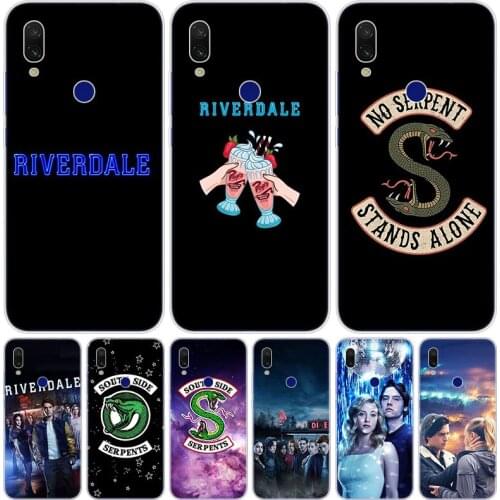 Riverdale Southside Serpents Silicone Case for Xiaomi Redmi K20 5X 6X Play A1 A2 8 Lite 7A 6A S2 Y3 Note 4X 5 6 7 Pro F1 Cover