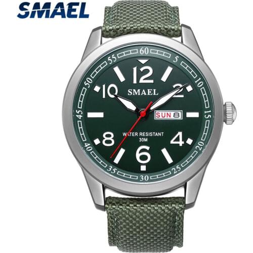 New SMAEL Men Watches Military 2018 Alloy Big Dial Sport Watch Waterproof Men Wristwatch Top Brand 1317 Digital Watch Bracelet