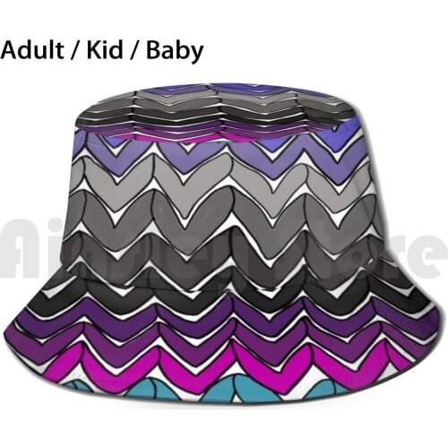 Knit. Period. Sun Hat Foldable UV Protection Knit Knitting Stitches Yarn Wool