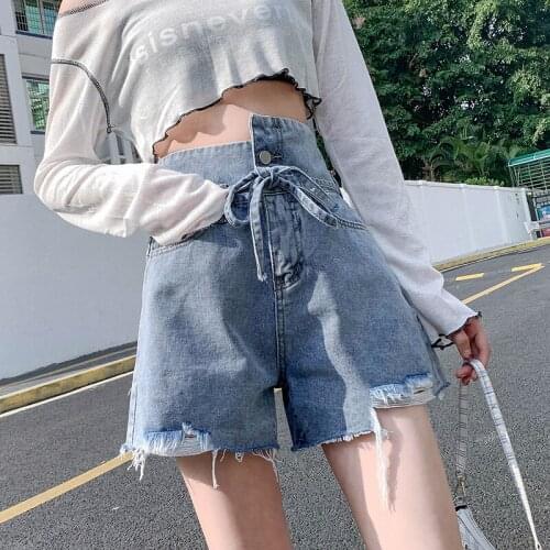 Women 2021 Casual Street Style Versatile Denim Ladie Knee lenght Pants Vintage Jeans Retro Quality Fashion able girls trousers