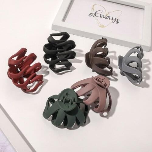 Vintage Hair Clips for Women Claw Clip Simplicity Elegant Irregular Shape Hairclip Girls Hair Accessories Hair Claw Barrettes