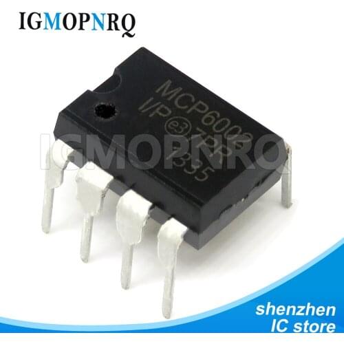 10pcs/lot MCP6002-I/P DIP-8 MCP6002 new
