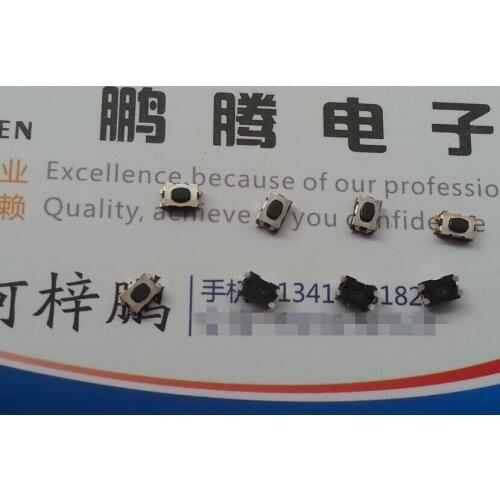 10PCS/lot Original French C&k silicone tact switch 4.6*2.8*1.9 patch 4 feet soft head button micro-motion waterproof