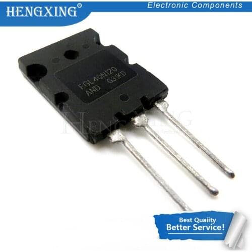 2pcs/lot FGL40N120ANDTU FGL40N120AND 40N120 TO-3PL 40A 1200V In Stock