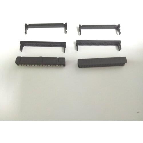 200pc 2x17P 34P 34pin pitch= 2.54mm IDC Cable Plug Connector UL RoHS Taiwan CONNECTOR New