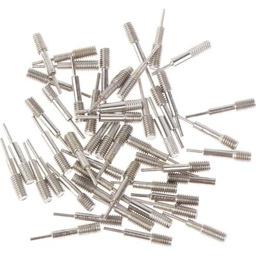 50Pcs/set Spare Pins Watches Repair Tools Pins Watch Band Strap Link Removal Adjuster Repairs Tool Kit