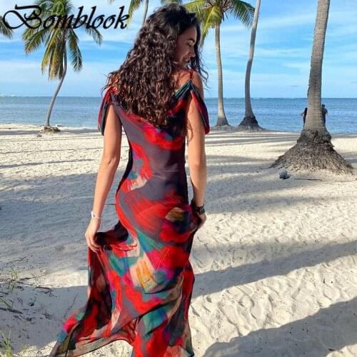 Bomblook Off-the-shoulder Summer Dresses