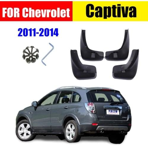 FOR Chevrolet Captiva Mudguards Captiva fenders Mud flaps car mudflap splash guards fender Mudguard car Accessories auto styline