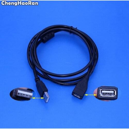 ChengHaoRan USB Extension Cable Super Speed USB 2.0 Cable Male to Female Data Sync USB 2.0 Extender Cord Extension Cable