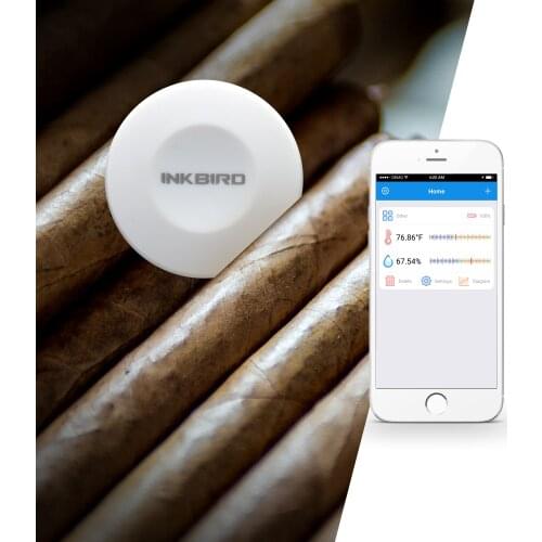 Inkbird Bluetooth Thermometer Smart Electric Digital Hygrometer IBS-TH1 MINI Thermometer Weather Station For Home Spa Sauna Pool