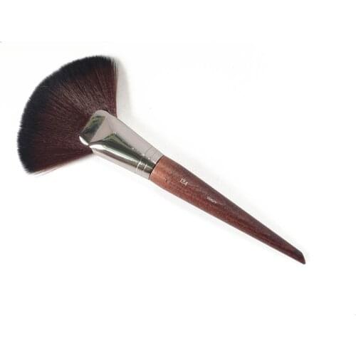POWDER FAN BRUSH LARGE 134 - Large Fan Powder Bronzer Sculpting Brush - Beauty makeup brushes Blender Applicator