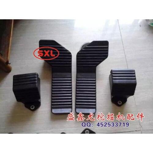 Kobelco excavator accessories SK140/200/250/260/350-8 walking foot pedal foot pedal Kobelco glue
