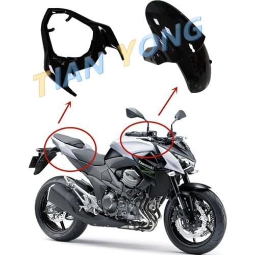 Motorcycle ABS paint fairing kit Mudguards Panels Rear Fender Protector Decorative For Kawasaki Z800 2013-2016 2014 2015