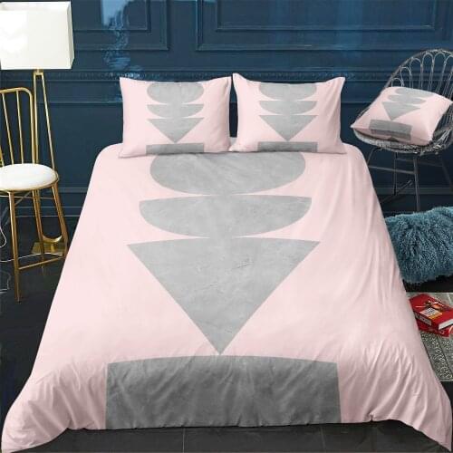 Geometric III Bedding Set For Bedroom Soft Bedspreads For Double Bed Home Duvet Cover Quality Quilt Cover+Pillowcasex2