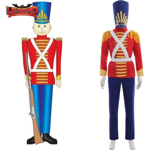 Cosplay legend The Ballet Musical Soldier Cosplay Costume Adult Military Uniform Suit Custom Made H001