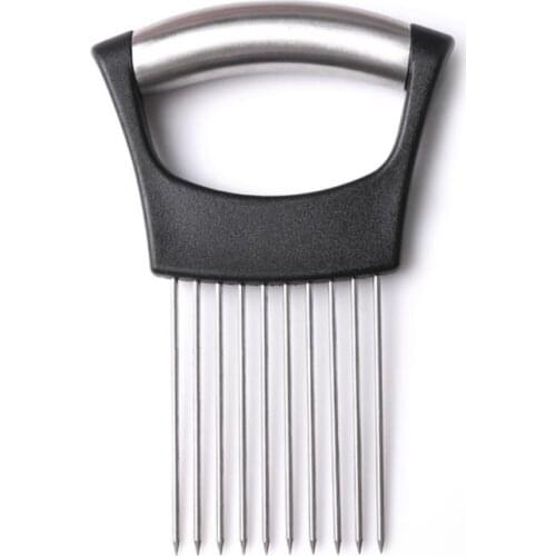 Kitchen Gadget Multifunction Onion Cutter Chopper Slicer Vegetable Tools Cutting Loose Meat Tomato Aid Guide Holder Slicing NEW