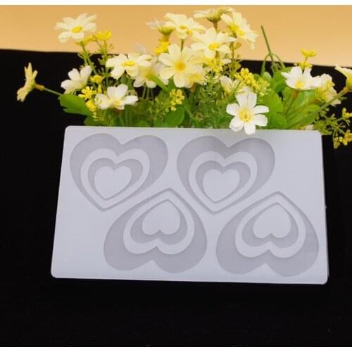 Love Gummy Silicone Mold Cake Decoration Sugar Craft Chocolate Mold Candle Kitchen Accessories