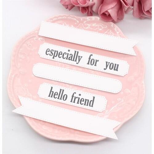 YPP CRAFT All Shapes of Labels Metal Cutting Dies for Scrapbooking/photo album Decorative Embossing Paper Card