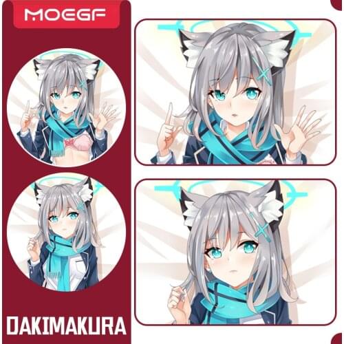MGF Dakimakura Pillow Case Blue Archive Hugging Body Cosplay